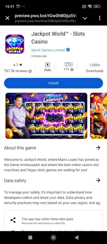 Почему PWA не конвертит?